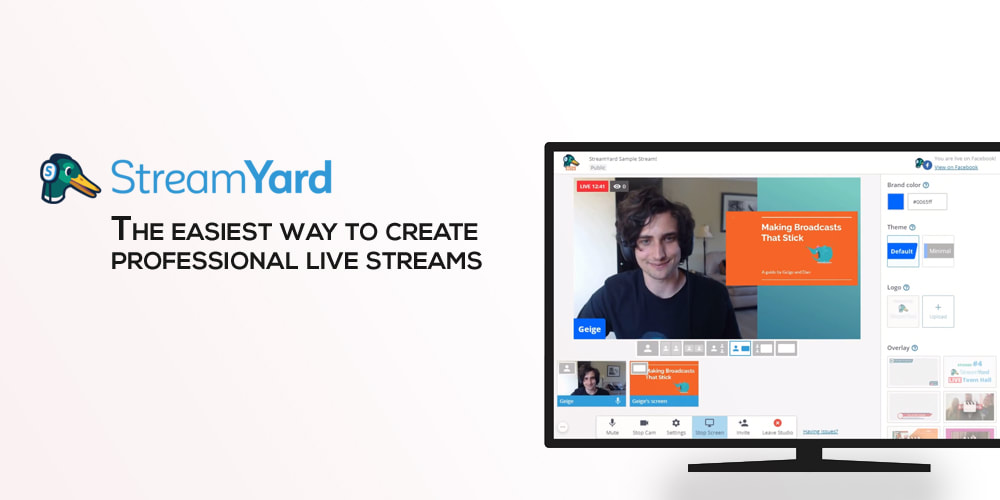 StreamYard - Live Streaming Platform