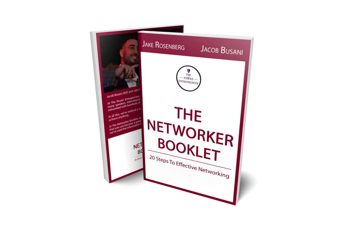 The Networker Booklet - 20 Steps To Effective Networking